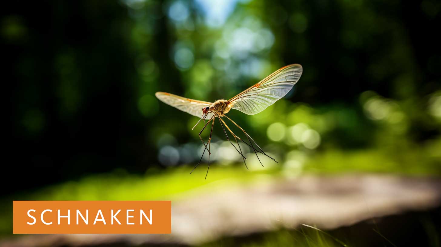 Schnaken – Oft verwechselte Insekten