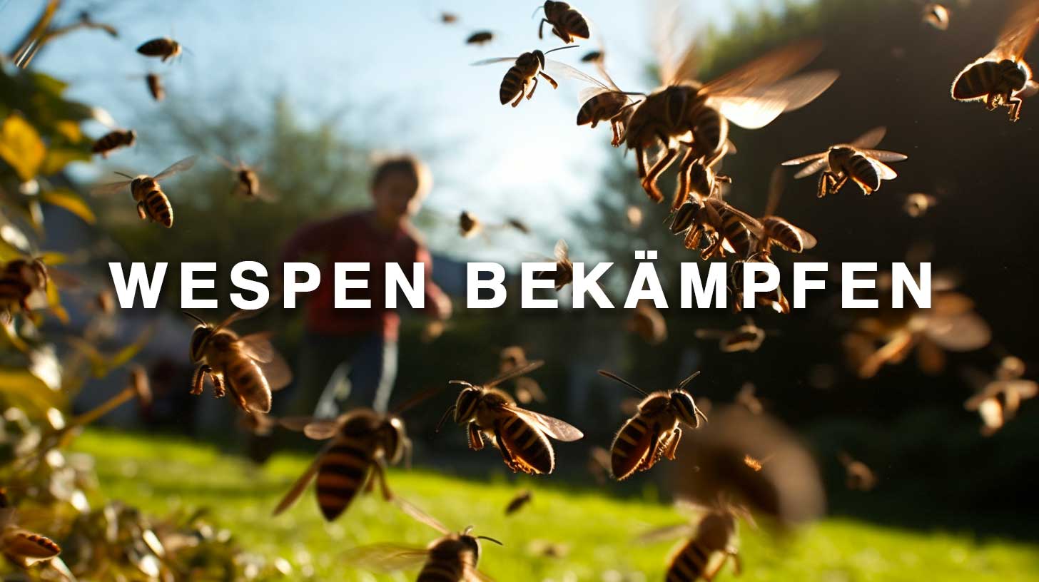 Wespen bekämpfen